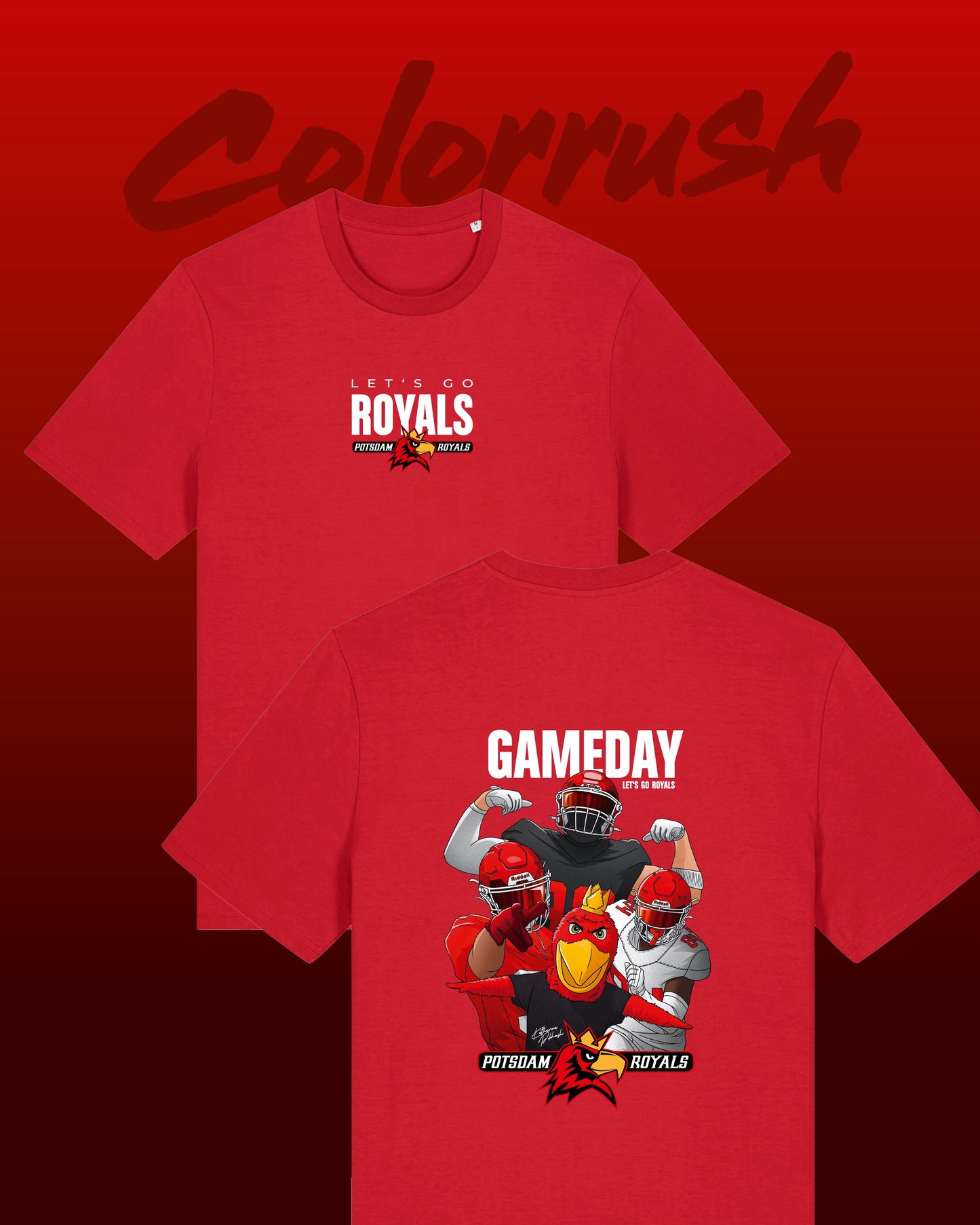 Potsdam Royals COLORRUSH SHIRT GRAPHIC